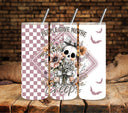 People give me the creeps floral Vinyl tumbler wraps