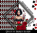 Queen of Broken Hearts Vinyl tumbler wraps