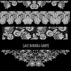 Lace Borders UV DTF Decal sheets