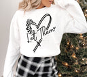 Let Them Leopard heart DTF Transfers