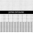 Ladybug Doodle Patchwork Set