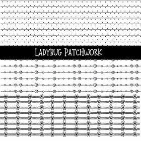 Ladybug Doodle Patchwork Set