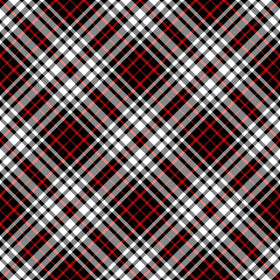 Ladybug Plaid - Adhesive Vinyl