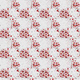 Ladybug Stripe - Adhesive Vinyl