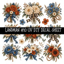 Landman UV DTF Decal sheets 14 Designs available