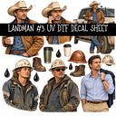 Landman UV DTF Decal sheets 14 Designs available