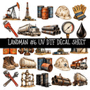 Landman UV DTF Decal sheets 14 Designs available
