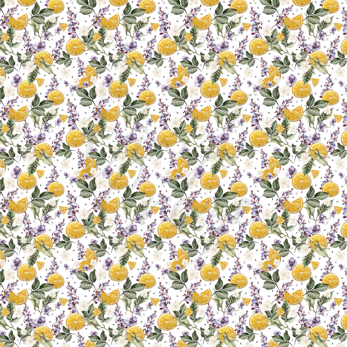 Lavender and Lemons - Adhesive Vinyl