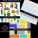 Simpsons Doodle Patchwork (2 variants)
