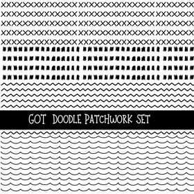 GOT Doodle Patchwork Set