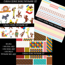 Curious George Doodle Patchwork Set
