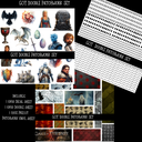 GOT Doodle Patchwork Set