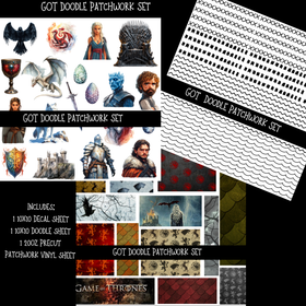 GOT Doodle Patchwork Set