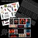 Stranger Things Doodle Patchwork Set