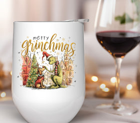 Merry grinchmas Grinch and Max UV DTF Decals