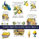 Lemon Drop Collection 3 UV Decal sheets to choose from