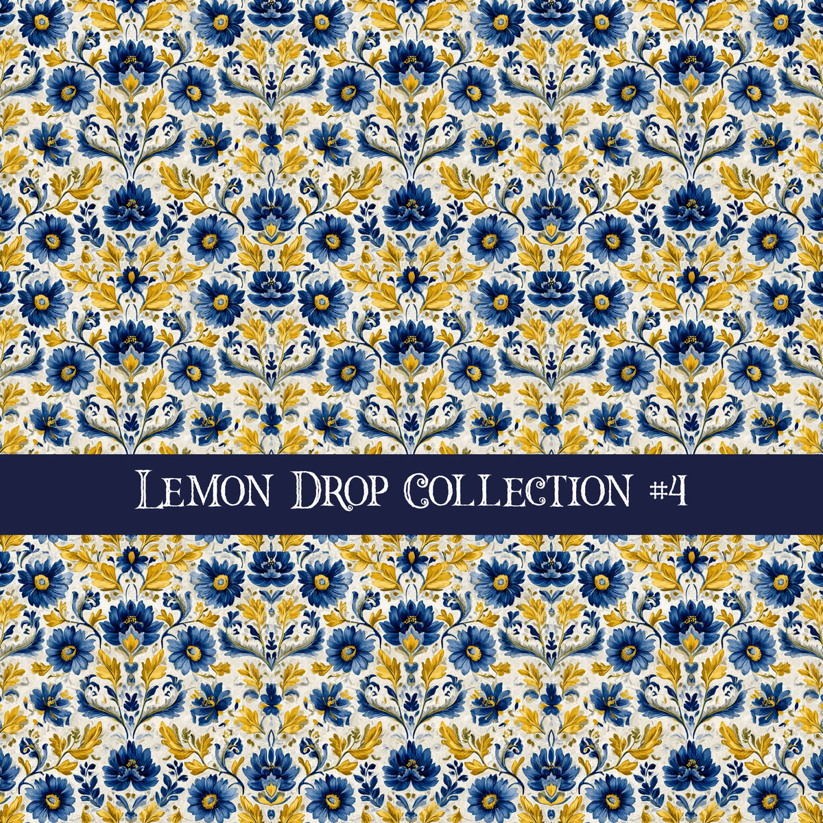 Lemon Drop  Collection vinyl sheets 12 Patterns to choose from