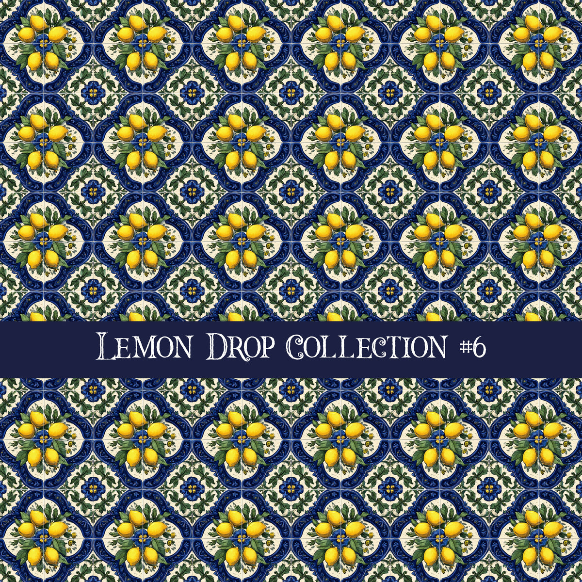 Lemon Drop  Collection vinyl sheets 12 Patterns to choose from