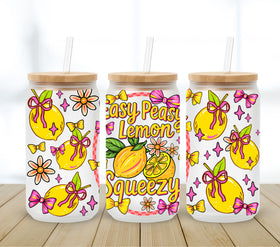 Lemon Squeezy UV DTF 16oz Libbey wrap