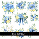 Lemon Summer UV DTF Decal sheets 5 design Options  available