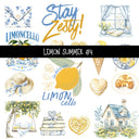 Lemon Summer UV DTF Decal sheets 5 design Options  available