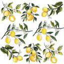 Lemon UV DTF Decal sheet