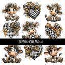 Leopard Highland UV Decal sheets 3 to choose from