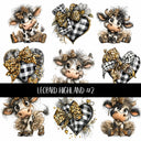 Leopard Highland UV Decal sheets 3 to choose from