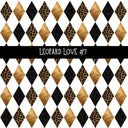 Leopard Love Torn Pages UV DTF Decal sheets 7 Designs available
