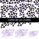 Leopard and Lace UV DTF Decal sheets 11 Color Options available