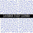 Fuzzy Leopard UV DTF Decal sheets 8 color Options