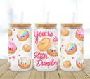 Glitter Dumpling- UV DTF 16oz Libbey wrap