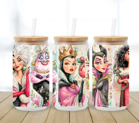 Evil UV DTF 16oz Libbey wrap