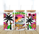 Forever Chasing Sunshine UV DTF 16oz Libbey wrap