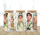 Frog Princess UV DTF 16oz Libbey wrap