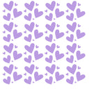 Hearts in multiple sizes UV DTF Decal sheets- multiple color options