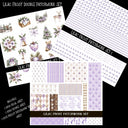 Lilac Frost Doodle Patchwork Set