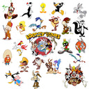 Looney UV DTF Decal accent Sheet 10x10