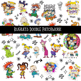 Rugrats Doodle Patchwork Set