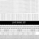 Love Doodle Patchwork Set