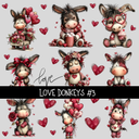 Love Donkeys - UV DTF Decal sheets