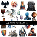 GOT Doodle Patchwork Set