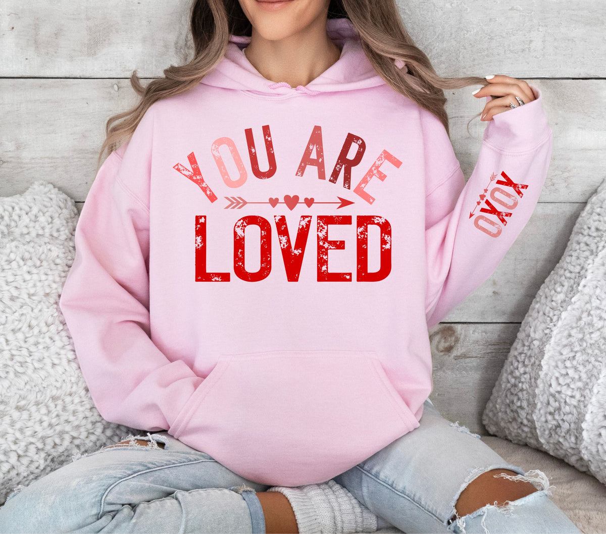 You are loved DTF Transfers- 2 piece set