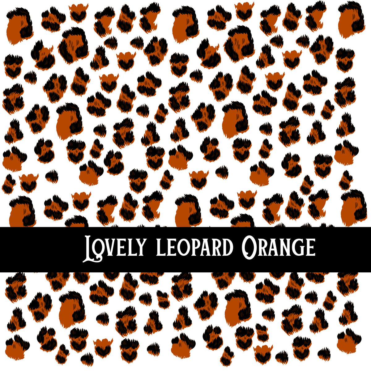 Lovely Leopard Decal sheets- 10 Color Options