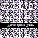 Witch's Garden Leopard UV DTF Decal sheet