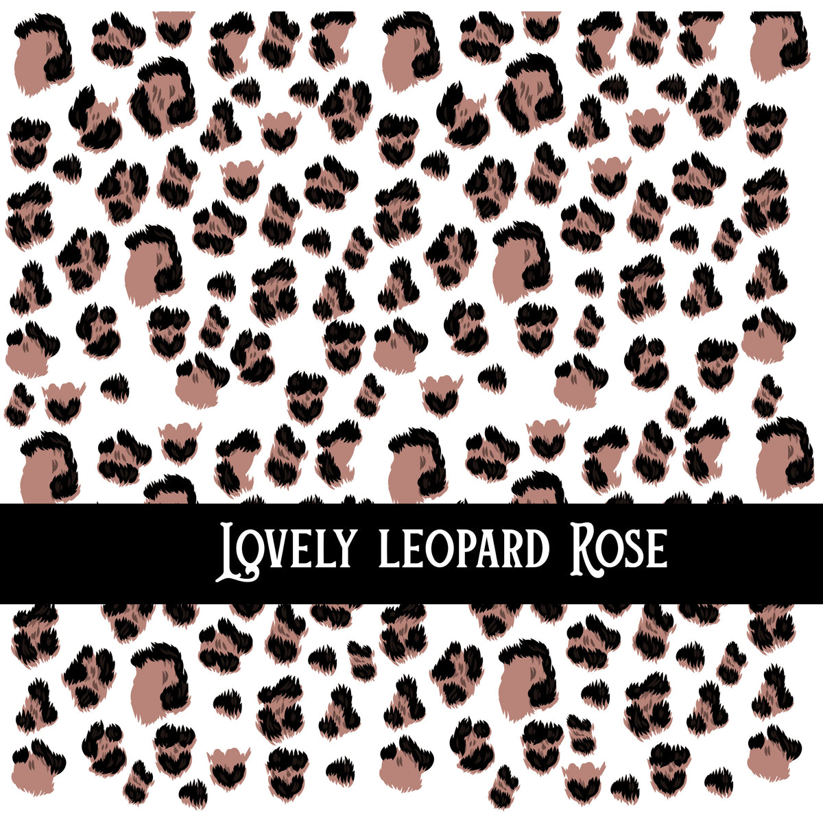 Lovely Leopard Decal sheets- 10 Color Options