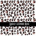 Lovely Leopard Decal sheets- 10 Color Options