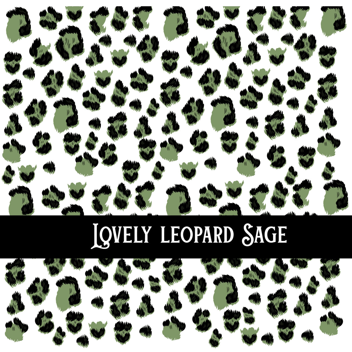 Lovely Leopard Decal sheets- 10 Color Options