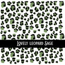 Lovely Leopard Decal sheets- 10 Color Options