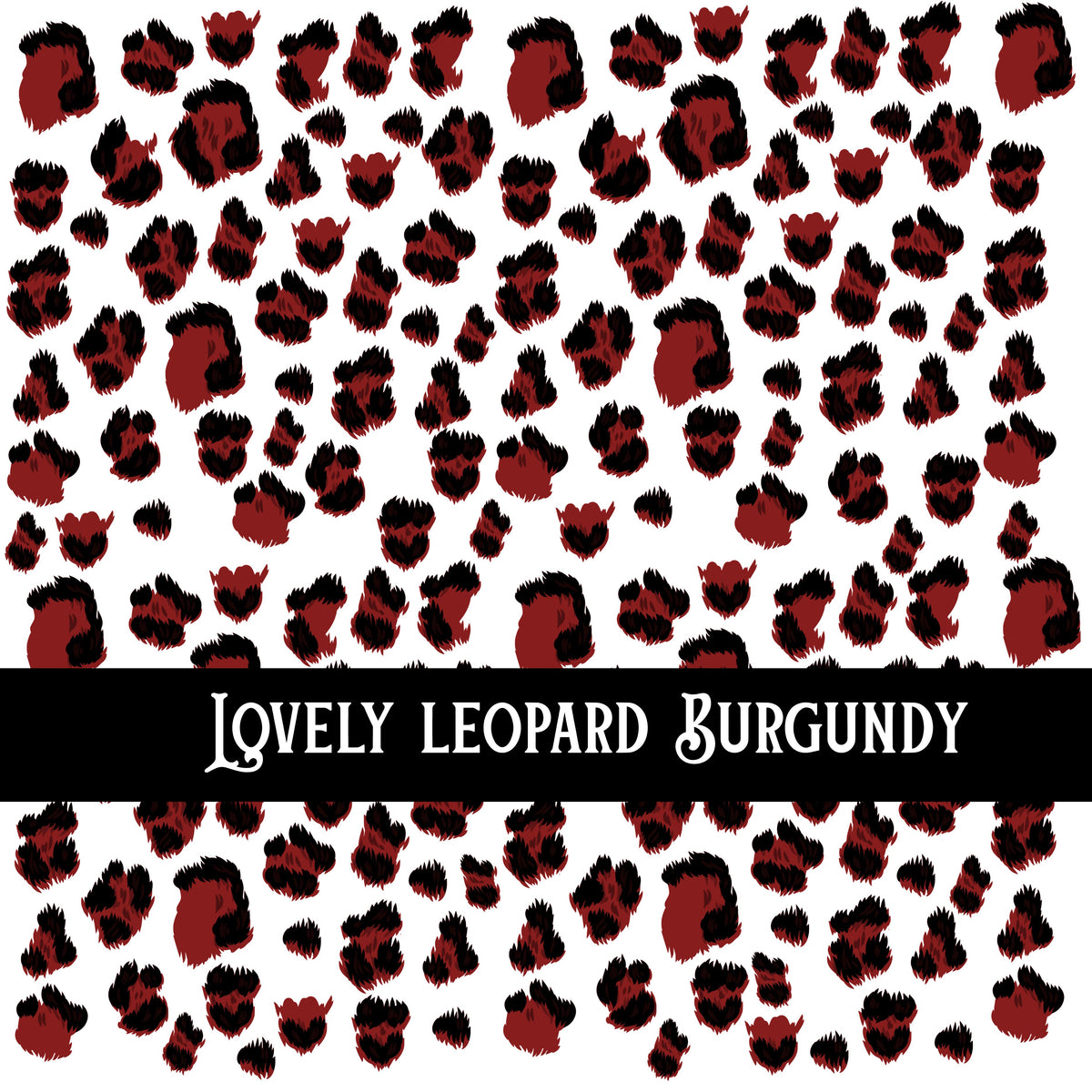 Lovely Leopard Decal sheets- 10 Color Options